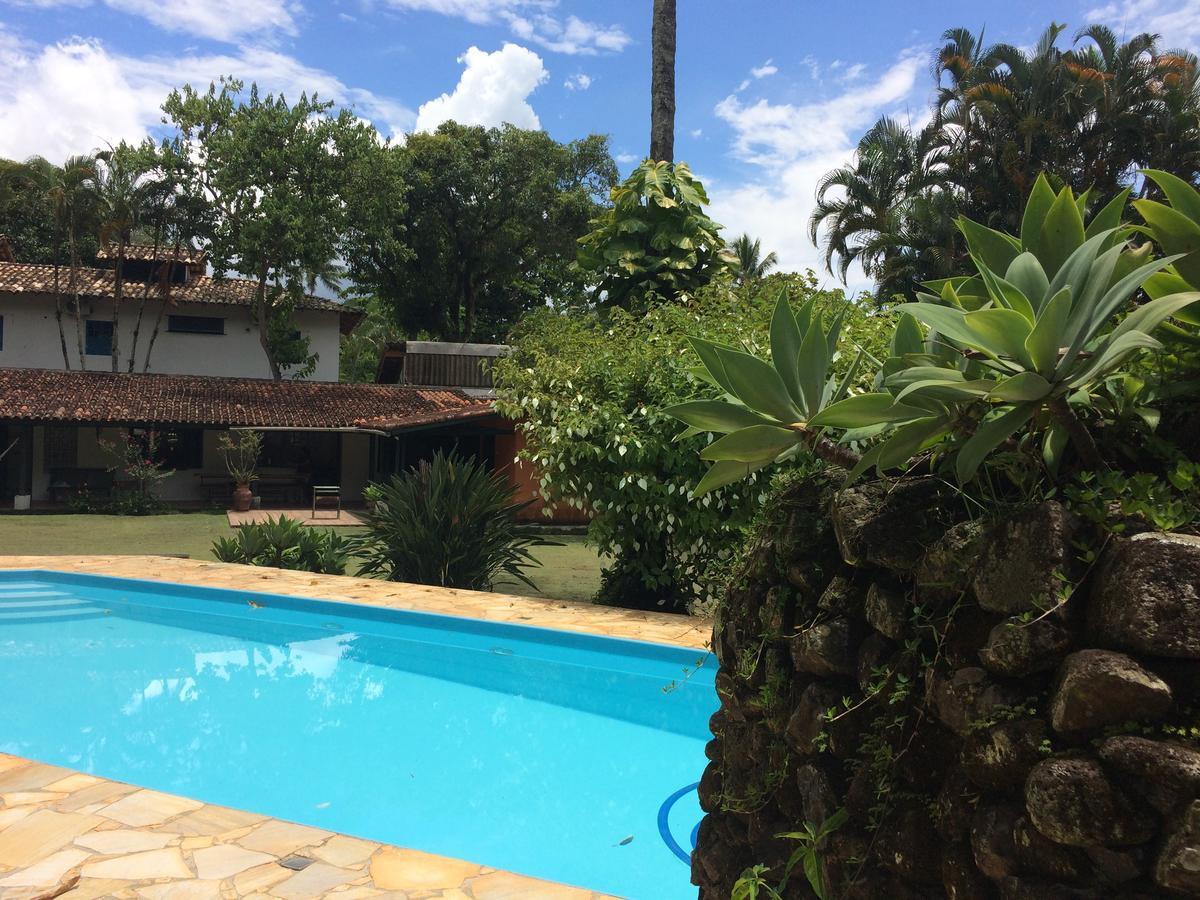 Villa Casa Colonial Térrea no Saco da Capela em Ilhabela Exterior foto