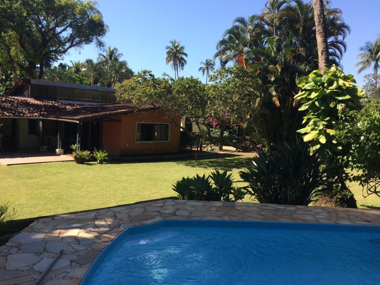 Villa Casa Colonial Térrea no Saco da Capela em Ilhabela Exterior foto